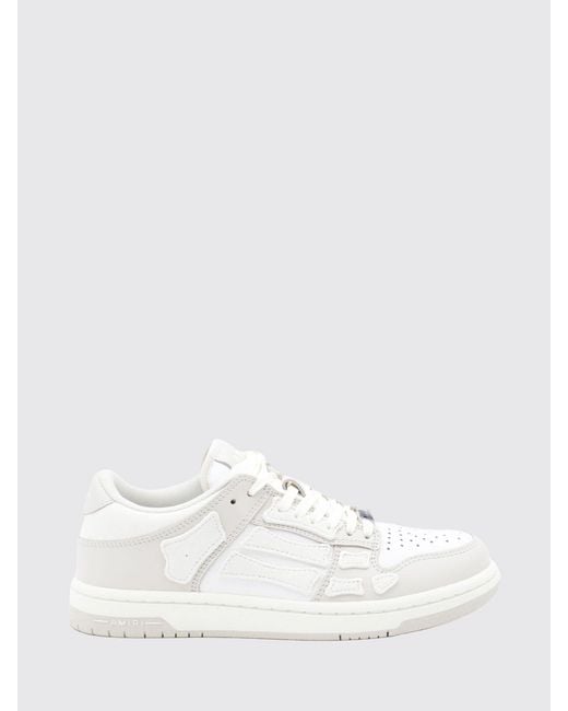 Amiri White Skel Low-Top Sneakers
