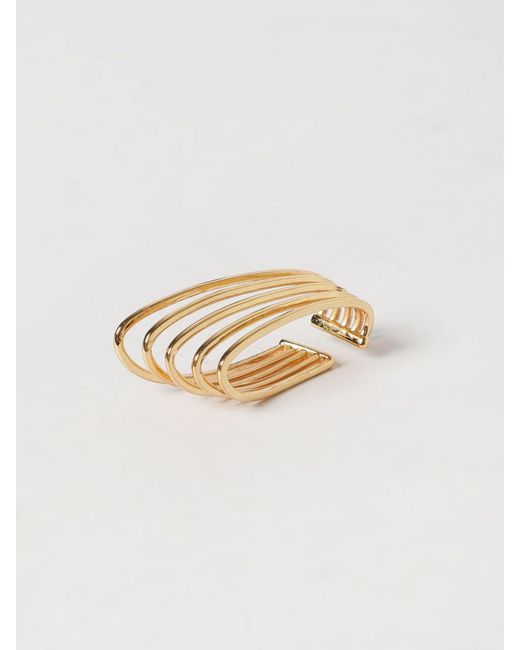 FEDERICA TOSI White La Cage Plated Brass Ear Cuff