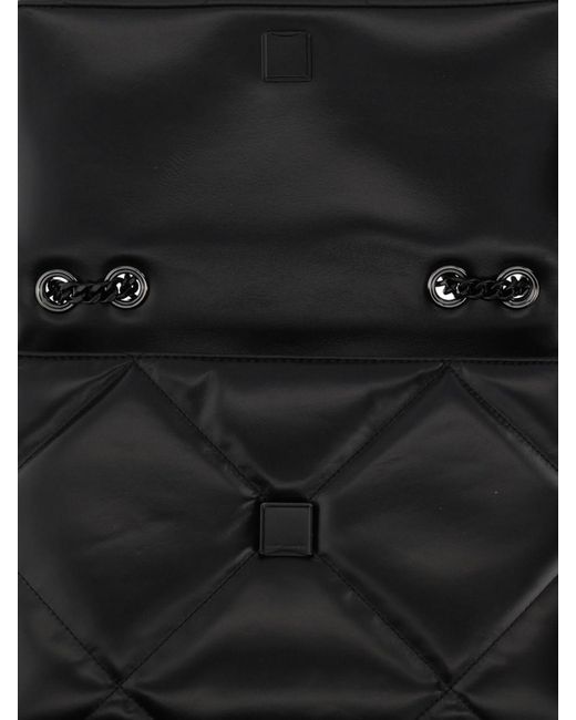 Tory Burch Black Kira Matelassé Shoulder Bag