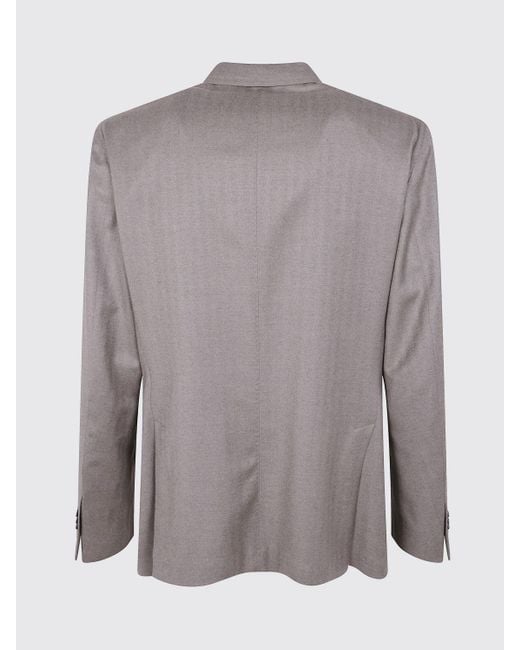 Boglioli Gray Blazer for men