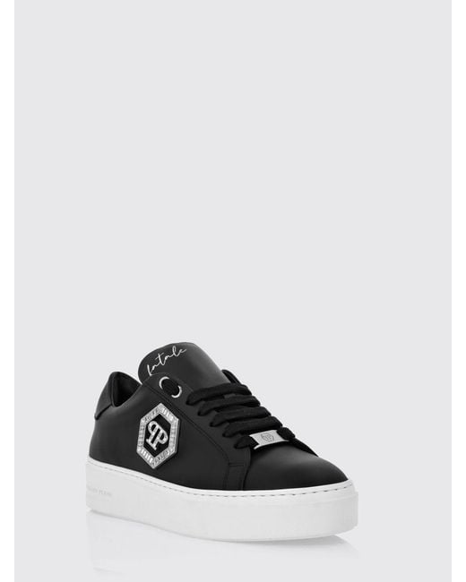 Philipp Plein Black Sneakers