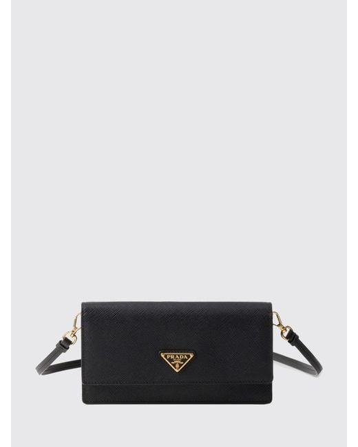 Prada White Saffiano Leather Bag