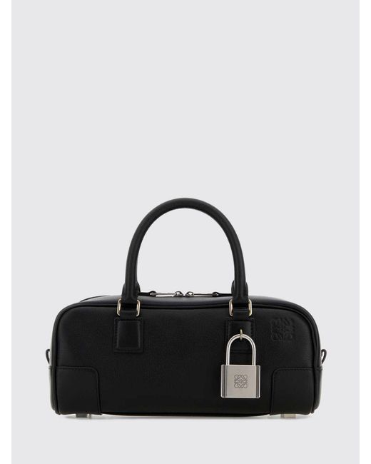 Loewe Black Amazona 23 Leather Bag