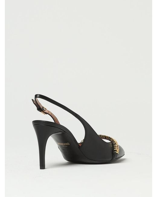 Moschino Couture Black High Heel Shoes