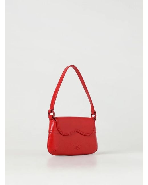 Pinko Red Shoulder Bag