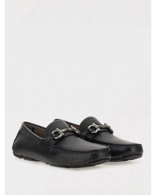 Ferragamo Black Loafers for men