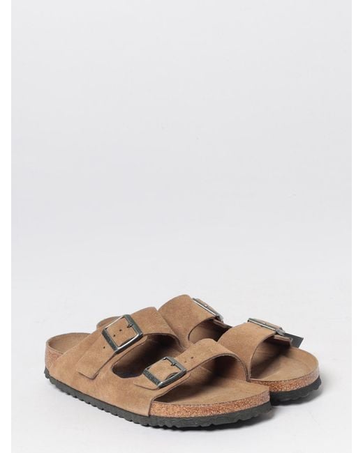 Birkenstock Brown Arizona Suede Sandals