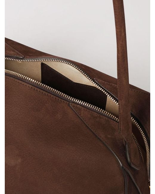 Alaïa Brown Le Bouledogue Nubuck Bag