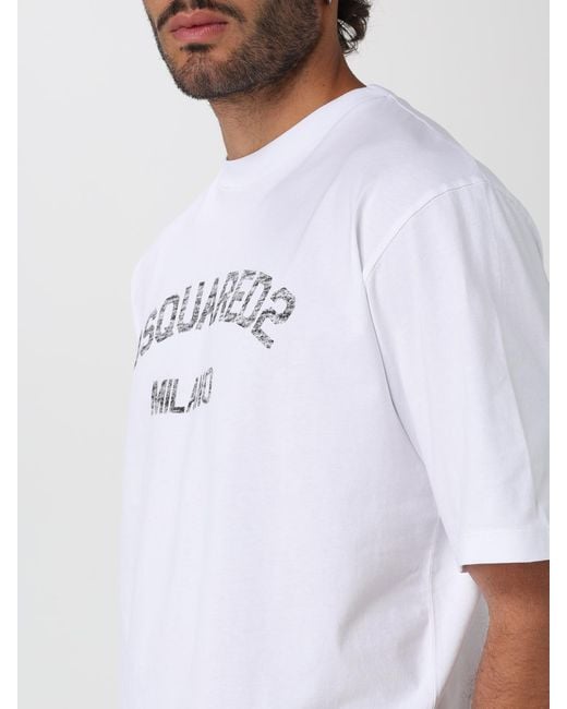 DSquared² White T-Shirts for men