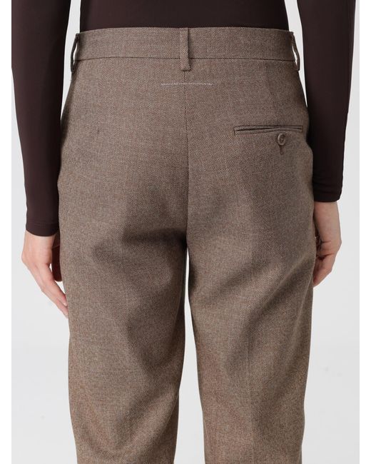 MM6 by Maison Margiela Natural Trousers