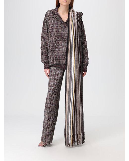 Polo Mujer Missoni de color Gray
