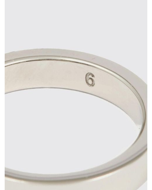 Maison Margiela Natural Ring With Logo for men