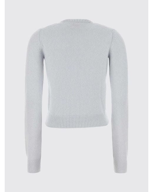 Khaite Gray Cashmere Cardigan