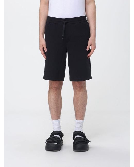 ARMANI EXCHANGE Blue Cotton Blend Jogging Shorts for men