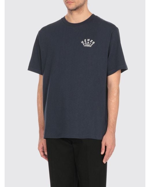 KENZO Blue T-Shirt for men