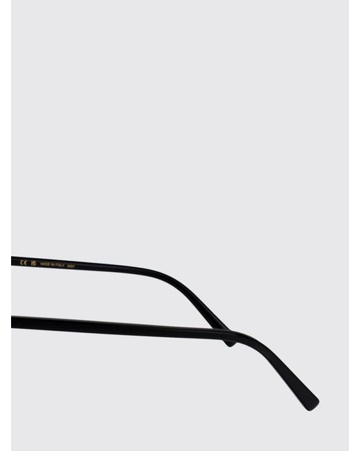 Ferragamo White Rectangular Frame Aviator Sunglasses for men