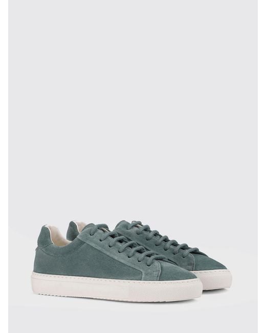 Doucal's Green Suede Sneakers