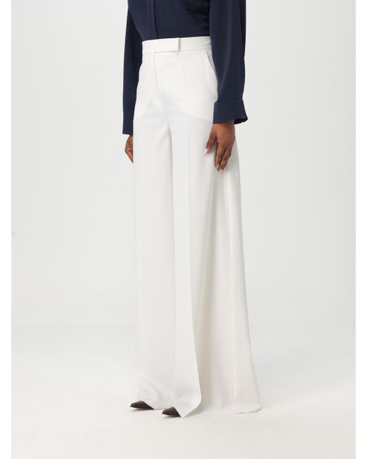 Max Mara White Trousers