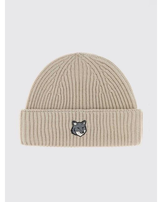 Maison Kitsuné Natural Maison KitsunÉ Hat for men