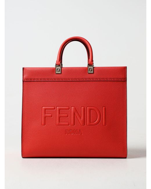 Fendi Red Handtasche