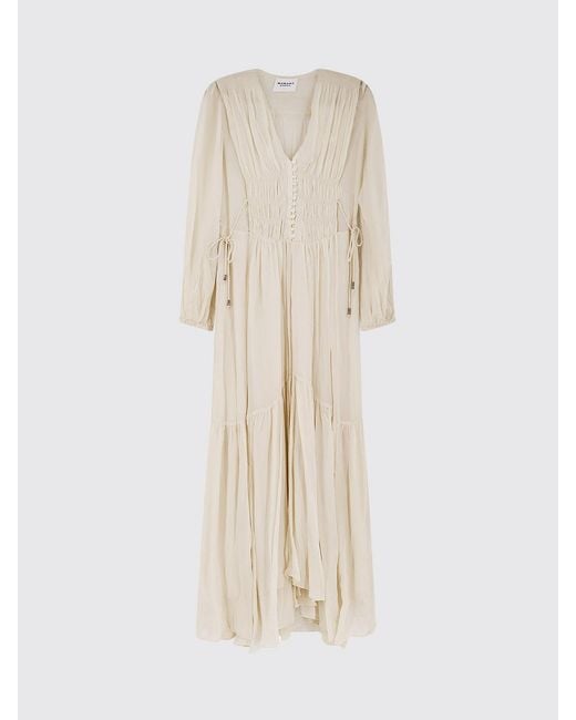 Isabel Marant Natural Viscose Dress
