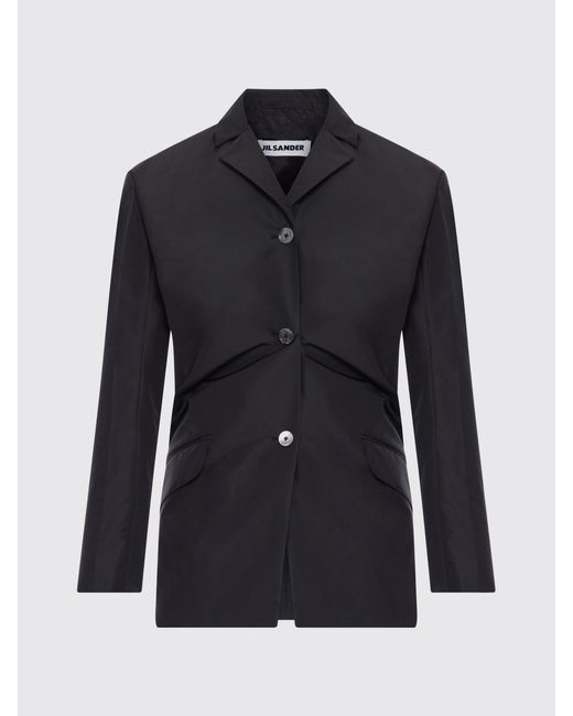 Jil Sander Blue Polyester Blazer