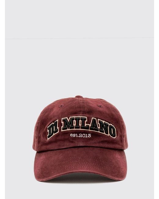 D1 Milano Cotton Cap With Embroidered Logo for men