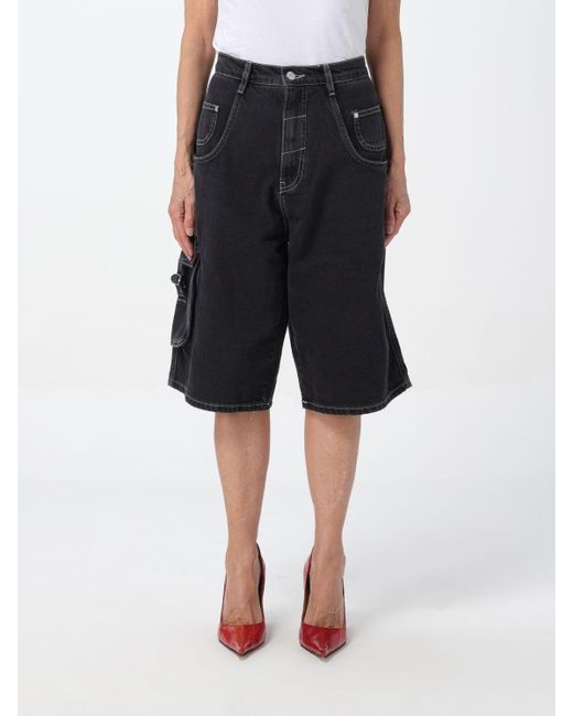 Pantalone donna colore di Moschino Jeans in Black