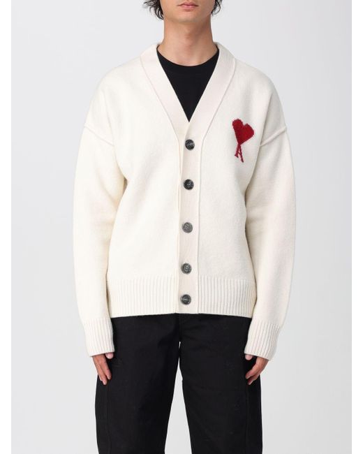 AMI Strickjacke Herren in White für Herren