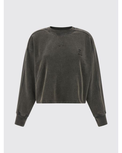 Isabel Marant Black Crew Neck Sweatshirt