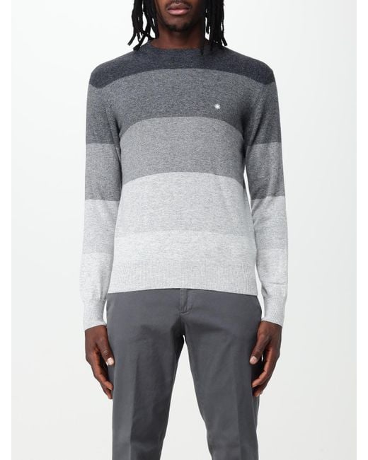 Manuel Ritz Blue Sweater for men