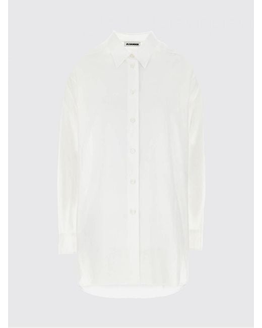Jil Sander White Cotton Shirt