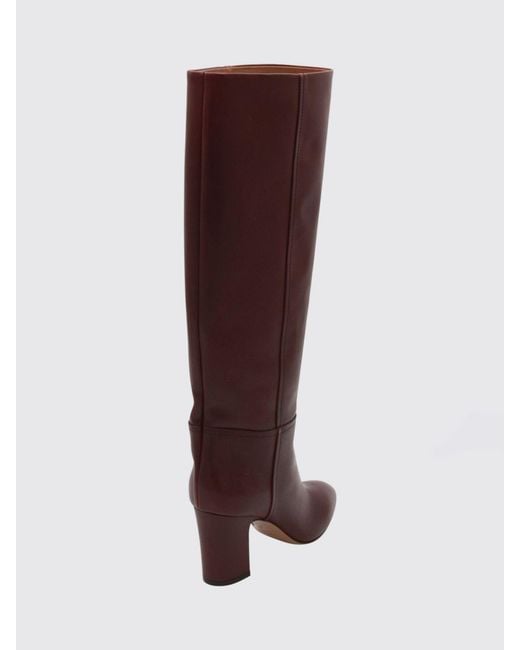 Paris Texas Brown Flat Ankle Boots
