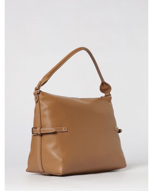 Liu Jo Brown Tasche Aus Genarbtem Kunstleder