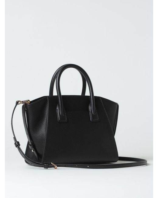 Michael Kors Black Avril Grained Leather Bag