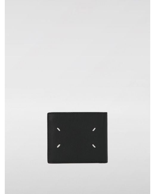 Maison Margiela White Leather Bifold Wallet for men