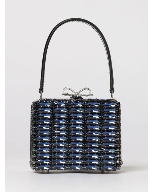 Self-Portrait Blue Mini Bag