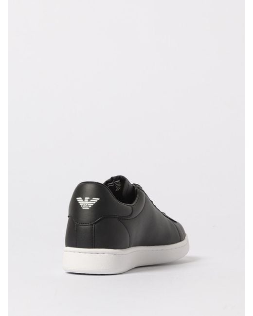EA7 Black Trainers for men