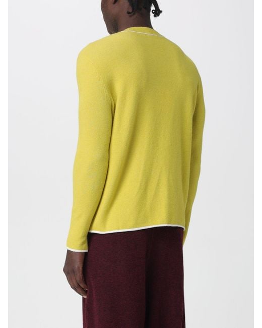 Sunnei Yellow Jumper for men