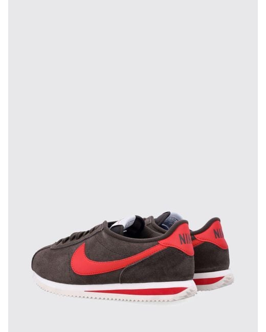 black and red nike cortez