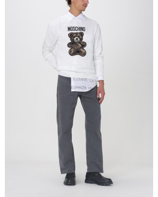 Pull Homme Moschino Couture pour homme en coloris White