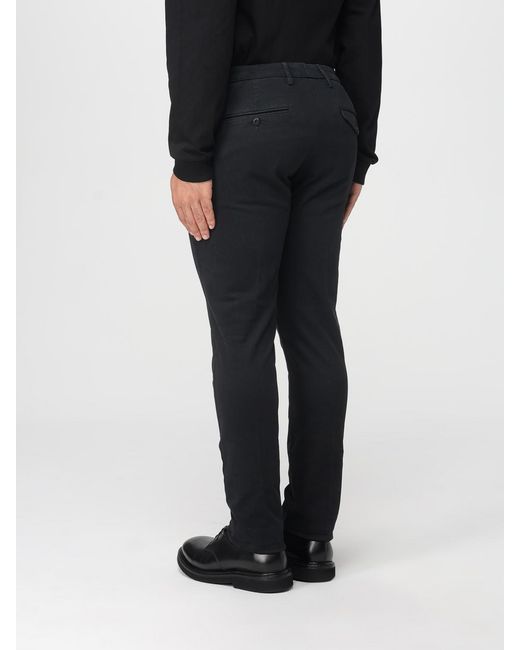 Dondup Black Trousers for men