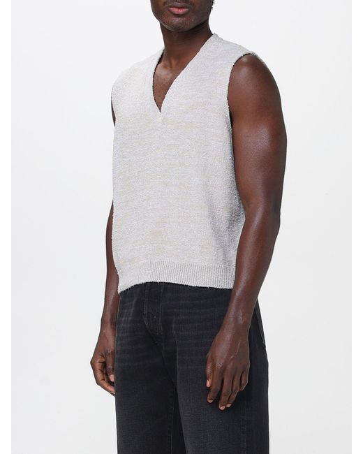 Maison Margiela Blue Waistcoat for men
