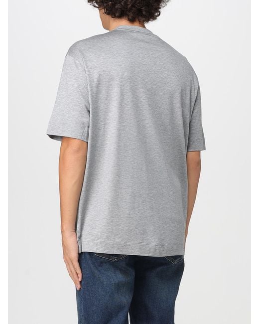 Emporio Armani Gray T-Shirt for men