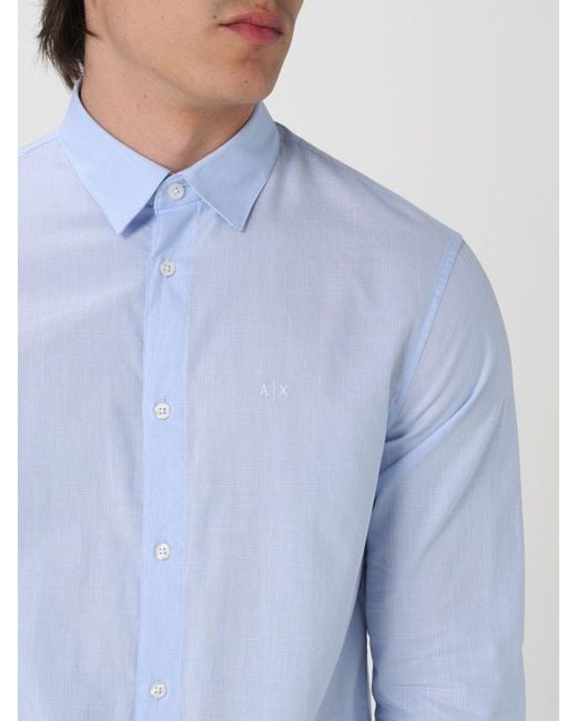 Camicia di Armani Exchange in Blue da Uomo