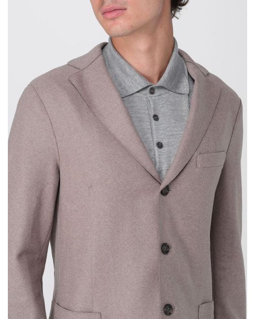 Eleventy Kapuzenjacke mit drei Knöpfen in Gray für Herren