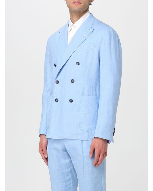 Manuel Ritz Blue Jacket for men