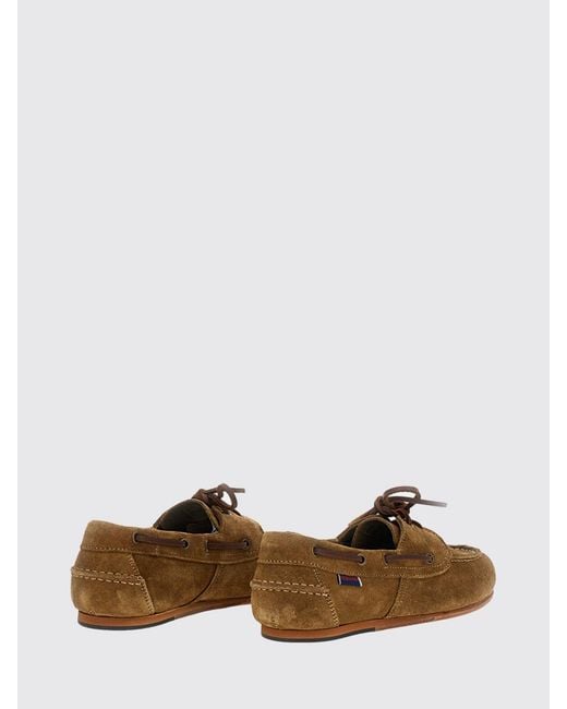 Sebago Brown Suede Owen Boat Loafers