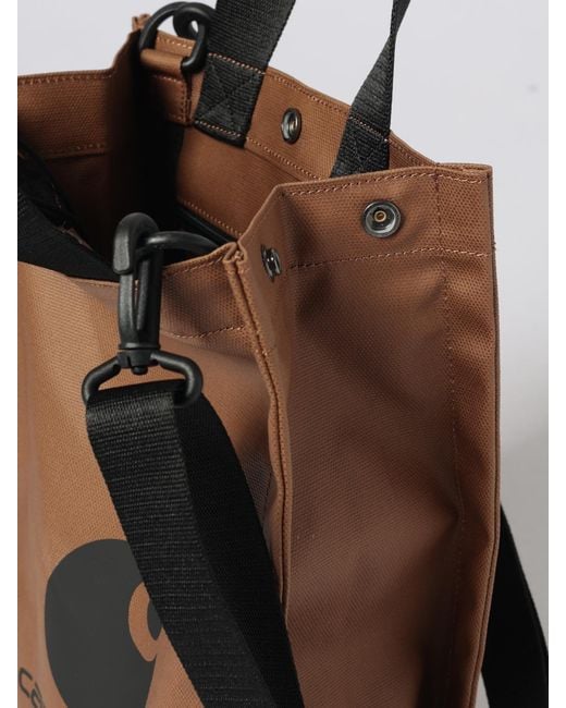Carhartt Brown Water-Repellent Canvas Hamilton Bag for men