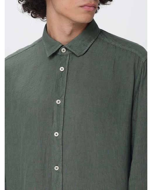 B.D. Baggies Green Basic Cotton Shirt for men